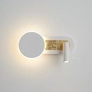 Ljojo LED Wall Lamp Spot Light Black White Modern Wall Light