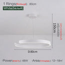Ljojo Minimalist C-shaped Pendant Light for Restaurant Bar, Bedroom, and Living Room
