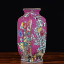Ljojo™ Gold Painted Enamel Porcelain Vase - Home Office Decor Craft Item