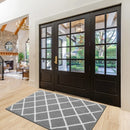 Ljojo Low-Profile Indoor Doormat Washable Absorbent Resist Dirt Non Slip Entryway Mats