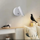 Ljojo LED Wall Lamp Rotating Reading Light for Bedroom Hotel Living Room