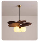 Ljojo Japanese Fashion Rattan Weave Coconut Leaf LED Chandelier for Living Room Home Decoration