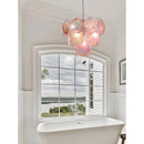 French Murano Glass Chandelier for Living Room, Dining Room by Ljojo - Elegant Indoor Lighting