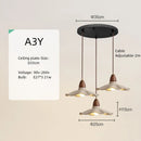 Japanese Homestay Restaurant Lamp: Cream Nordic Style Chandelier by Ljojo