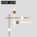 Modern Gold Magic LED Indoor Pendant Lighting by Ljojo for Kitchen Living Room Decoration