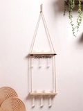 Ljojo™ Air Plants Wall Hanging Floating Shelf Boho Art Home Decor