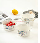 Ljojo 5-inch Bone Golden Bell Large Rice Bowl Noodle Bowl