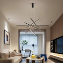 Ljojo Minimalist Duplex LED Chandelier for Living Room, Restaurant, Villa Hall