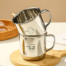 Ljojo Kids Stainless Steel 300ML Drinking Cup with Handle