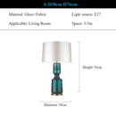 Glass Art Desk Lamp Modern Minimalist Living Room Lighting by Ljojo