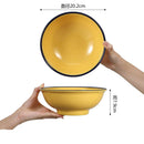 Ljojo Melamine Enamel Rice Bowl Set