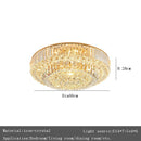 Large Crystal Ceiling Chandelier Classic Luxury Led Lampara Gold Round Ceiling Lights Home Decor Lustre Home Appliance by Ljojo