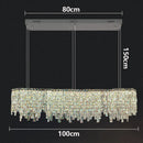 Ljojo Luxury Crystal Chandelier for Living Room Dining Room Lighting