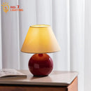 Chestnut Glass Table Lamp LED E27 | French Medieval Cute Atmosphere Designer Desk Lights