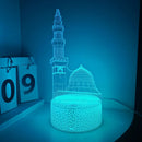 Ljojo 3D Castle Night Light | USB Powered Creative Home Decor for Living Rooms and Bedrooms