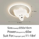 Cloud Ceiling Light Cream LED Round Fixture Kids Bedroom Study Hanging Ljojo