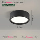 Ljojo LED Downlight Ceiling Lamp 5W-18W Modern Surface Mounted Spotlight for Bedroom Living Room