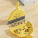 Ljojo Mini Broom & Dustpan Set: Household Sweeping Brush with Garbage Shovel