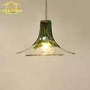 LED Petal Glass Pendant Light Modern Bedroom Dining Room Fixture by Ljojo