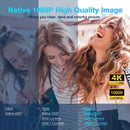Ljojo™ Smart 4K Wifi6 Projector 1080P 390ANSI BT5.0 Home Cinema Upgrated HY300