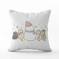 Cute Cat Pillowcase by Ljojo: Modern Design Home Decor Cushion Cover for Sofa