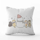 Cute Cat Pillowcase by Ljojo: Modern Design Home Decor Cushion Cover for Sofa