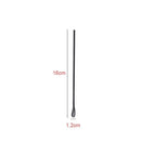 Ljojo Long Handle Stainless Steel Teaspoon for Coffee, Tea, Dessert, and Ice Cream