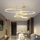 Ljojo LED Ring Pendant Light Chandeliers for Modern Home Decor