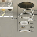 Luxury LED Chandelier Hollow Pendant Light Minimalist Design by Ljojo