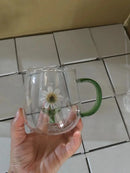Ljojo 3D Cartoon Animal Glass Cup - Cute Single Layer Cup for Water, Coffee, Juice