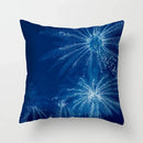 Blue Pattern Cushion Cover 45*45cm Pillowcase for Bedroom Sofa Home Decor by Ljojo