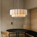Bohemia Tiered Drum Pendant Lamp Retro Chandelier for Bedroom by Ljojo