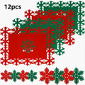 Christmas Snowflake Felt Coaster Set by Ljojo
