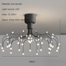 LED Flower Candles Ceiling Chandelier | Modern Luxury Home Decor by Ljojo