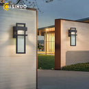 Ljojo Matte Black Outdoor Wall Sconces for Garage Garden Entryways