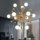 LED Pendant Light Modern Glass Gold Chandelier Luxury Bedroom Dining Room Lighting by Ljojo