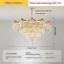 LED Chandelier for Staircase Loft Living Room Modern Nordic Long Lustre Hanging - Ljojo