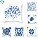 Geometric Mandala Flower Print Pillowcase for Home Decor by Ljojo