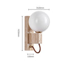 Wabi Sabi New Home Decoration LED Wall Light - Modern Creative Design for Living Room by Ljojo