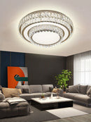 LED Crystal Ceiling Light Modern Rectangle Living Room Decor De Techo Luxury Lamps by Ljojo