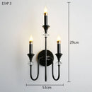 Copper Wall Lamp Luxury Living Room Bedroom Candle Light by Ljojo