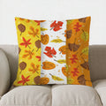 Autumn Leaves Pattern Throw Pillow Cover for Sofa, Bedroom, Car - Ljojo