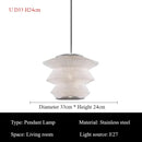 Italian Pendant Lights Stainless Steel Chandeliers for Living Room by Ljojo