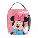 Ljojo Minnie Mouse Lunch Bag: Insulated Food Storage Cooler Box for Picnic