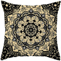 Ljojo Mandala Print Square Pillowcase - Home Decor Cushion Cover