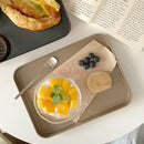 Ljojo Metal Tray - Nordic Style, Perfect for Restaurants, Coffee Shops, and Bakeries