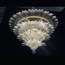 Luxury European Murano Vintage Glass Chandelier LED for Living Room Staircase Villa Ljojo