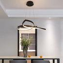 Ljojo LED Clover Flower Chandelier for Living Room Dining Room Bedroom Lighting