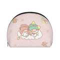 Ljojo Little Twin Stars Coin Purse Wallet for Girls - Fashionable Portable ID Card Storage Bag