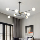 Nordic Minimalist Magic Bean Chandelier: Classic Style for Living & Dining Room by Ljojo